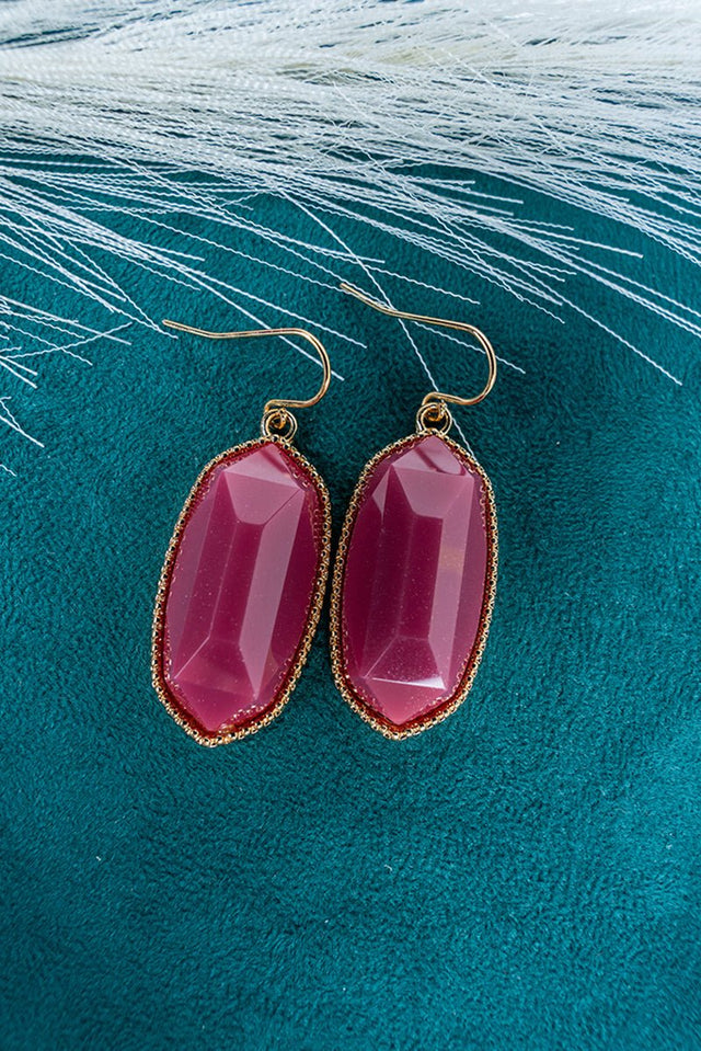SALE! Lorelei Fuchsia Earrings - Wholesale Accessory Market