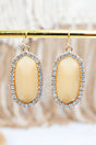 SALE! Gala Days Ivory & Crystal Earrings - Wholesale Accessory Market