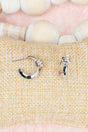 Milan Muse Silvertone Hoop Earrings - Wholesale Accessory Market