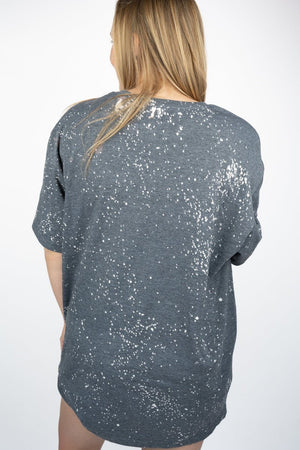 Bleached Lucky Girl Adult T-Shirt - Wholesale Accessory Market