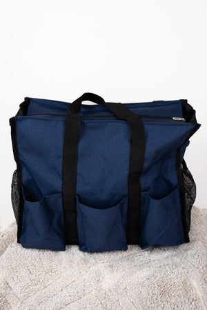 NGIL Blue Large Get It Together Organizer Tote - Wholesale Accessory Market