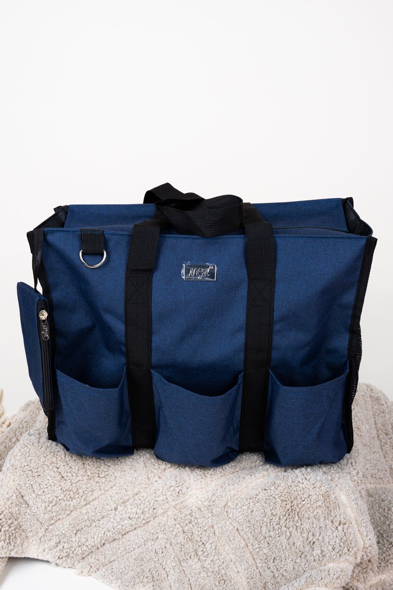 NGIL Blue Large Get It Together Organizer Tote - Wholesale Accessory Market