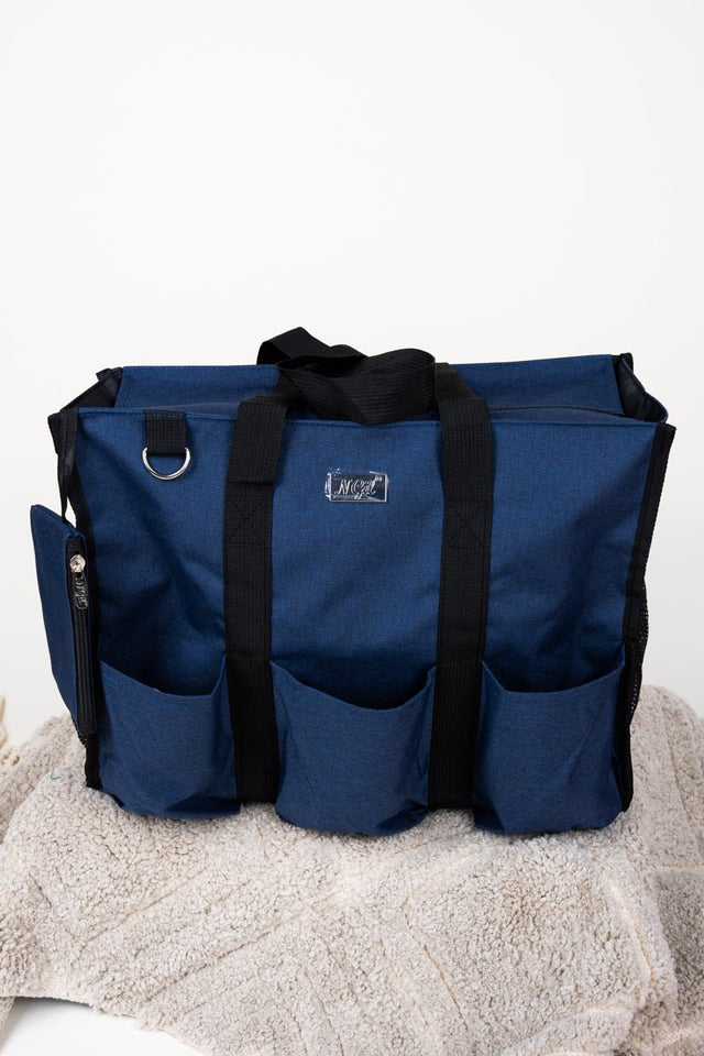 NGIL Blue Large Get It Together Organizer Tote - Wholesale Accessory Market