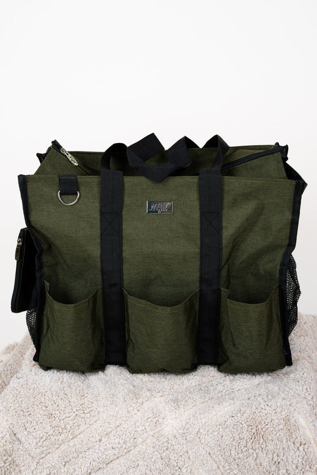 NGIL Green Large Get It Together Organizer Tote - Wholesale Accessory Market