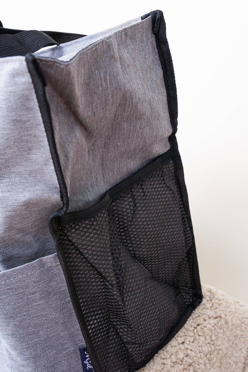 NGIL Gray Large Get It Together Organizer Tote - Wholesale Accessory Market
