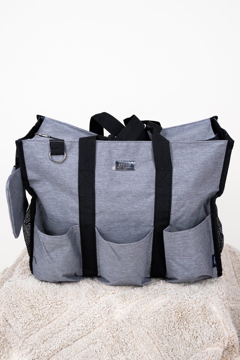 NGIL Gray Large Get It Together Organizer Tote Wholesale Accessory Market