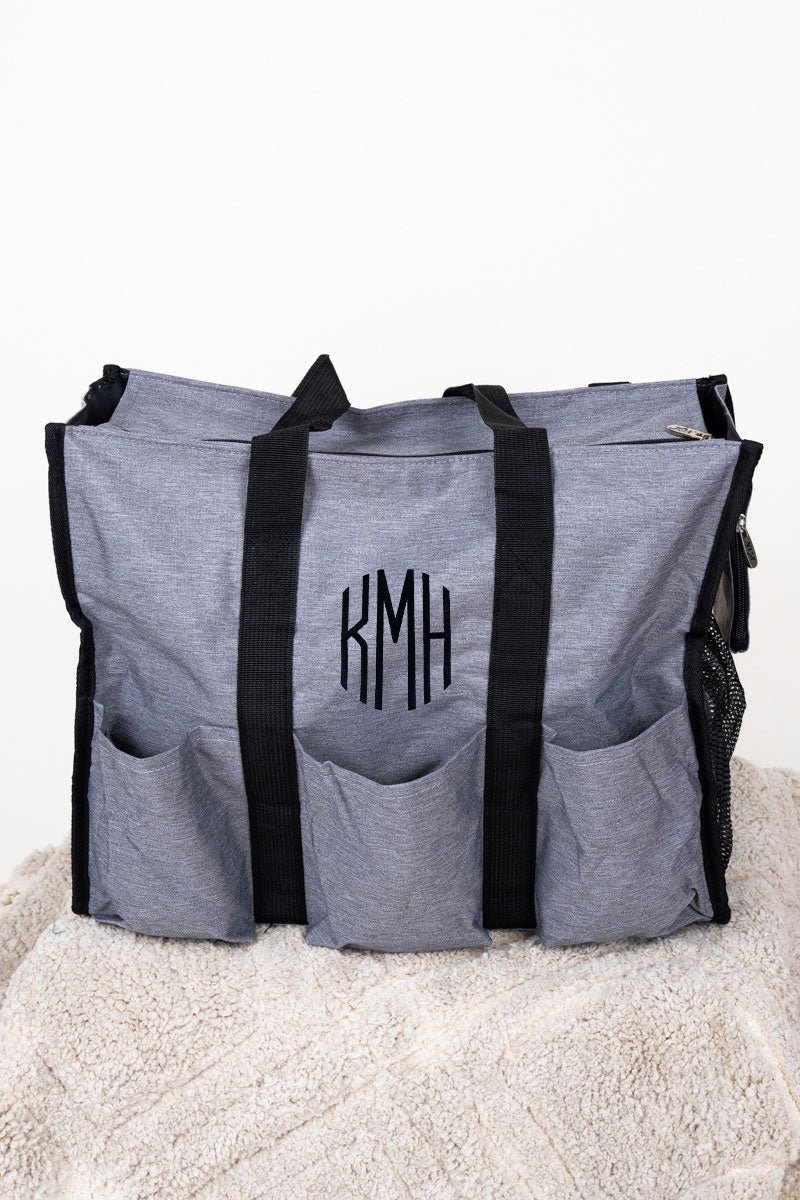 NGIL Gray Large Get It Together Organizer Tote - Wholesale Accessory Market