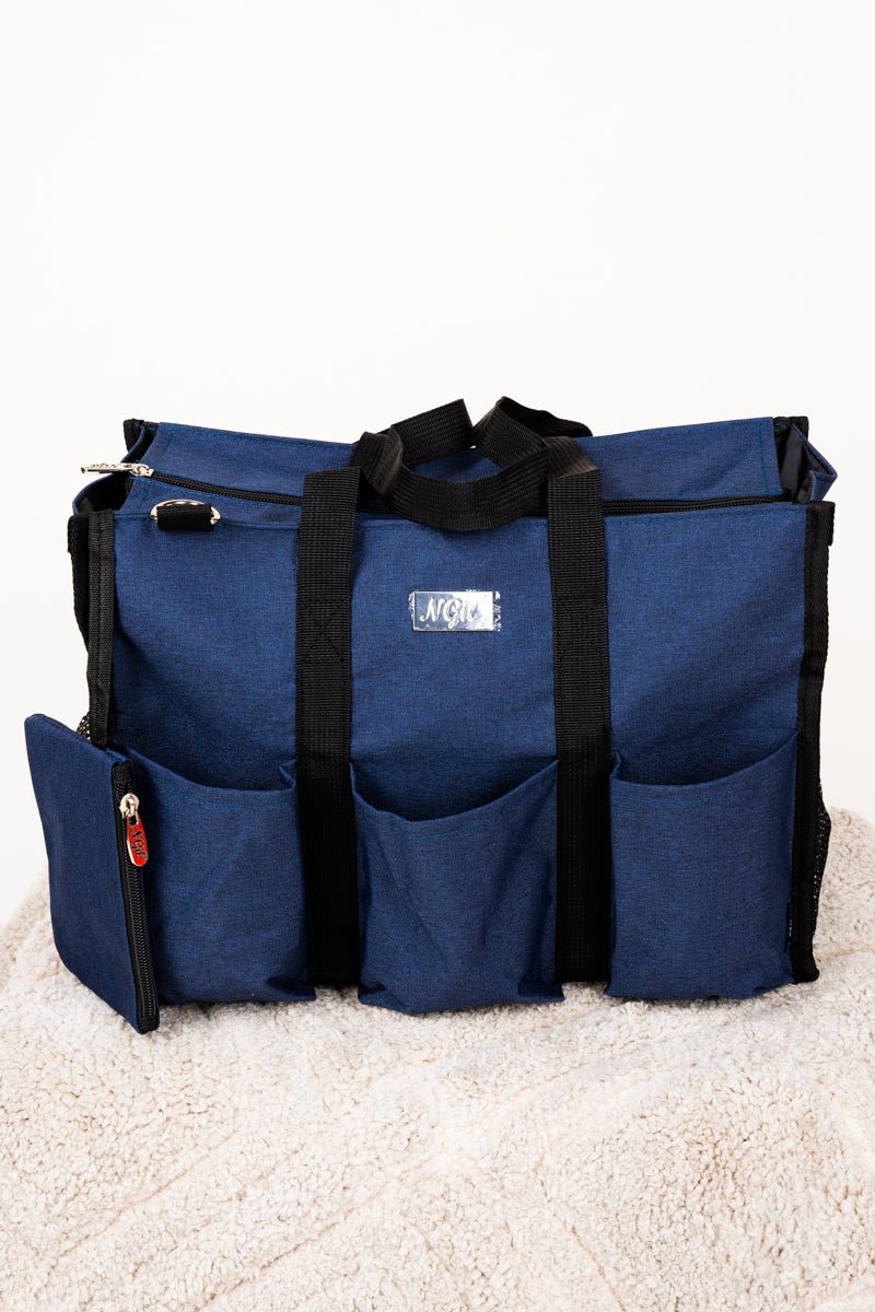 NGIL Blue Medium Get It Together Organizer Tote - Wholesale Accessory Market