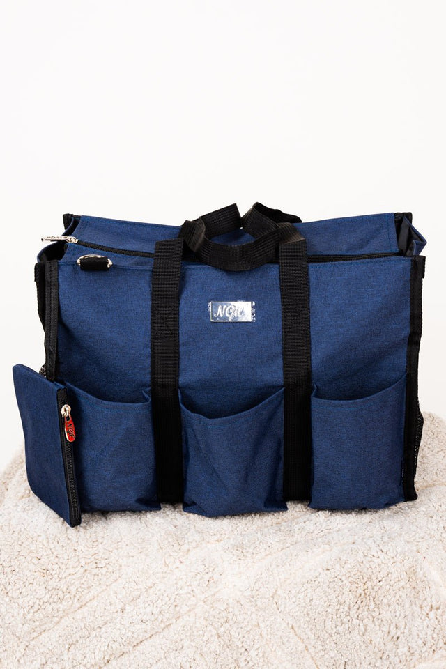 NGIL Blue Medium Get It Together Organizer Tote - Wholesale Accessory Market