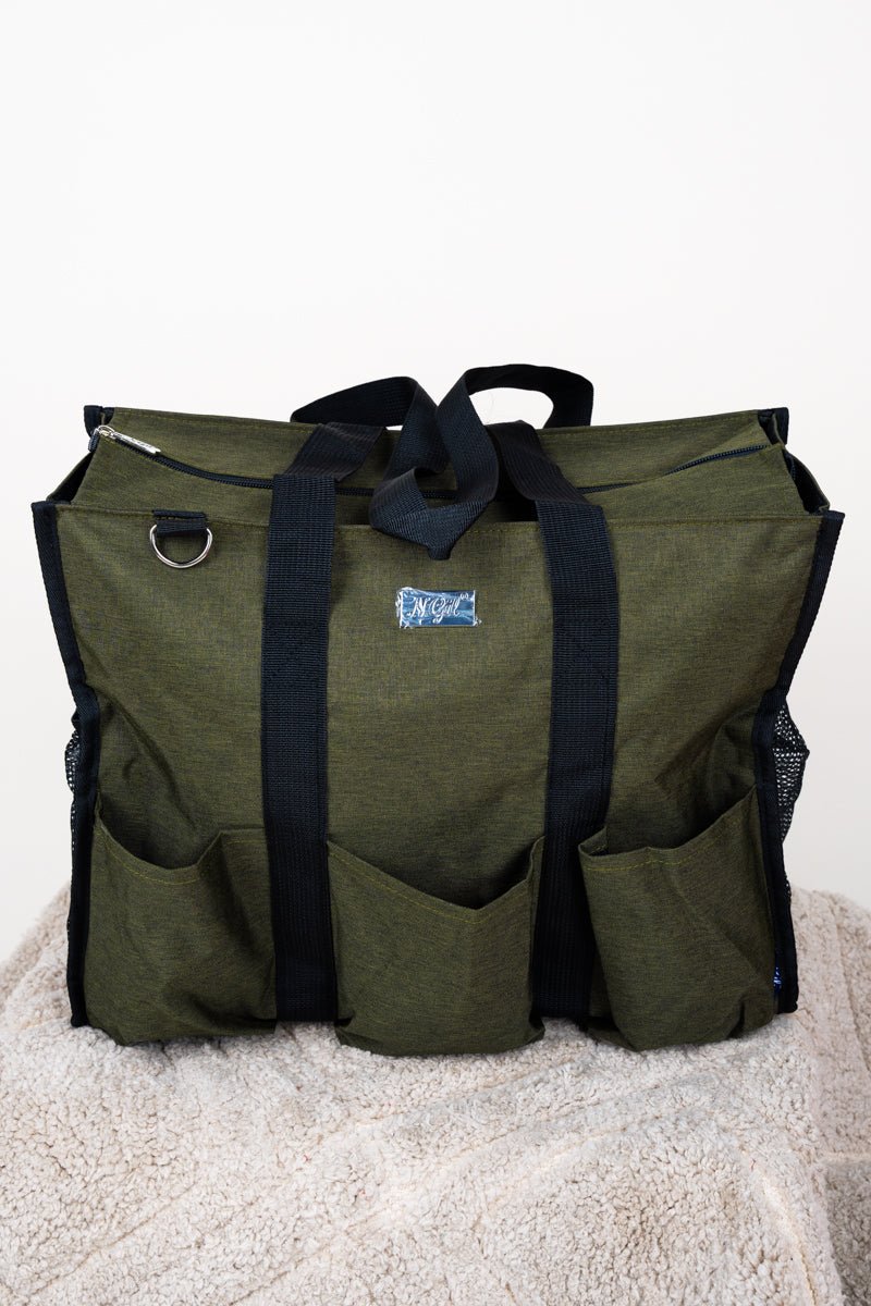 NGIL Green Medium Get It Together Organizer Tote - Wholesale Accessory Market