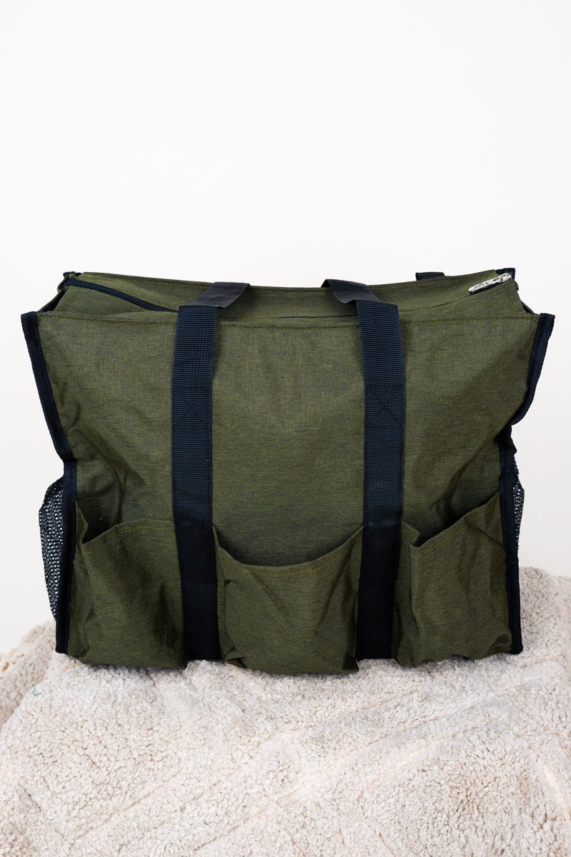 NGIL Green Medium Get It Together Organizer Tote - Wholesale Accessory Market