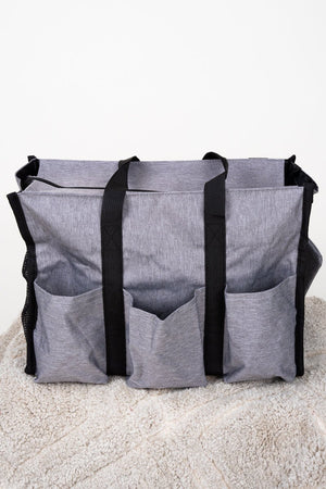 NGIL Gray Medium Get It Together Organizer Tote - Wholesale Accessory Market