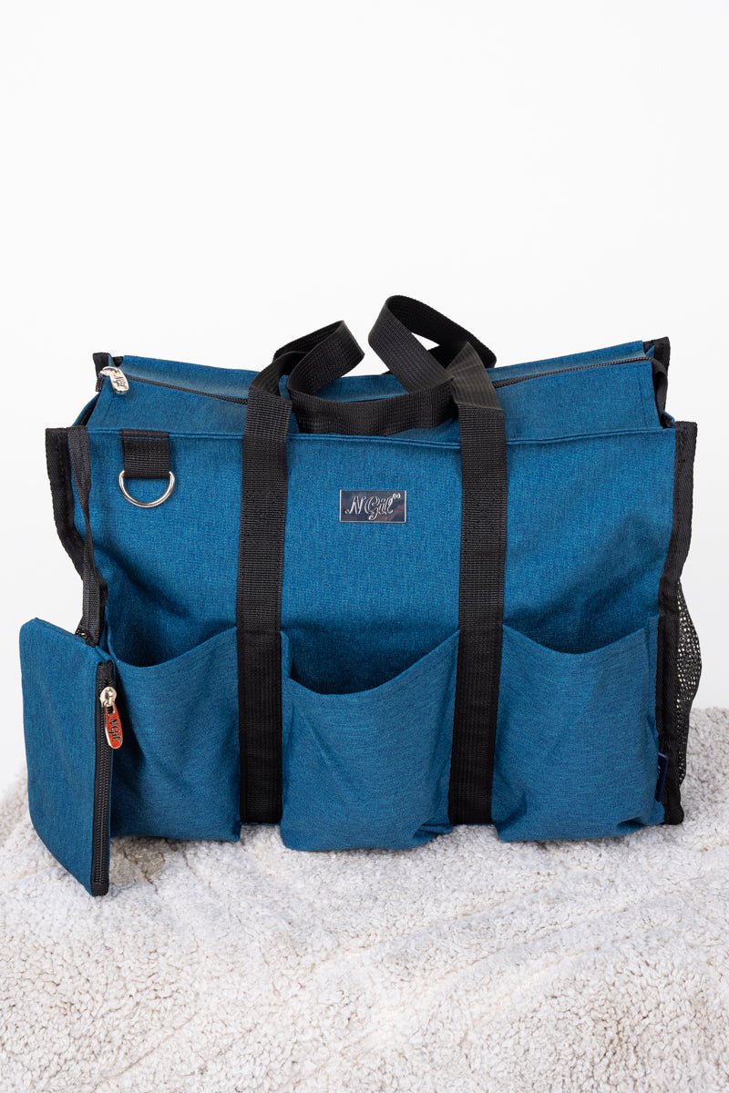 NGIL Light Blue Medium Get It Together Organizer Tote - Wholesale Accessory Market