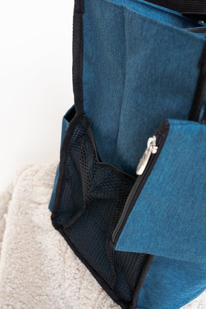 NGIL Light Blue Medium Get It Together Organizer Tote - Wholesale Accessory Market