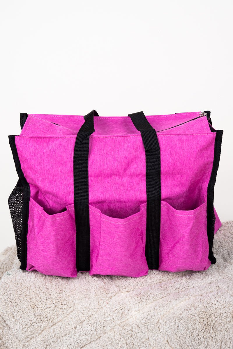 NGIL Pink Medium Get It Together Organizer Tote - Wholesale Accessory Market