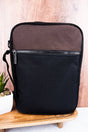 NGIL Church Days Black and Brown Canvas Bible Cover - Wholesale Accessory Market