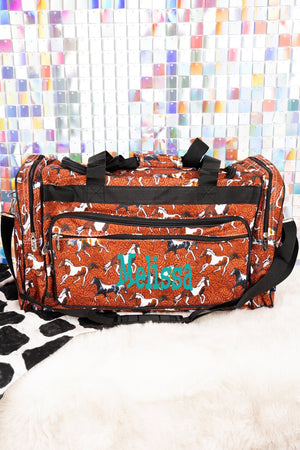 NGIL Hold Your Horses Duffle Bag 23" - Wholesale Accessory Market