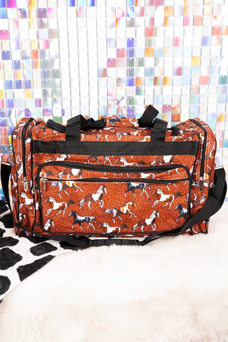 NGIL Hold Your Horses Duffle Bag 23" - Wholesale Accessory Market