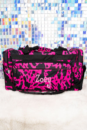 NGIL Hot Pink Milkin' It Duffle Bag 23" - Wholesale Accessory Market