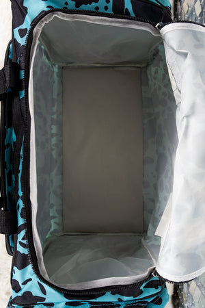 NGIL Turquoise Milkin' It Duffle Bag 23" - Wholesale Accessory Market