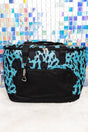 NGIL Turquoise Milkin' It and Black Cooler Tote with Lid - Wholesale Accessory Market