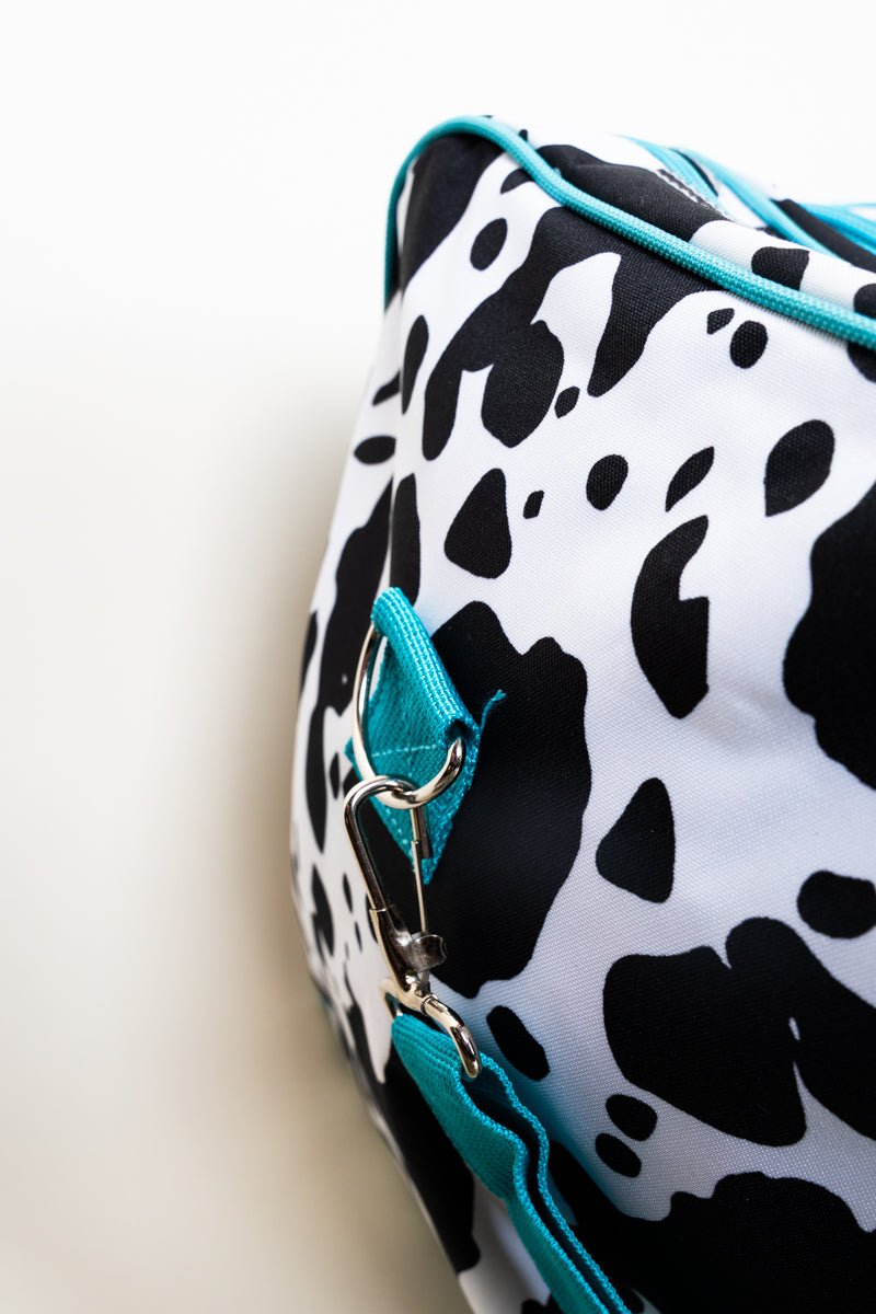 Deja Moo Turquoise Duffle Bag 23" - Wholesale Accessory Market