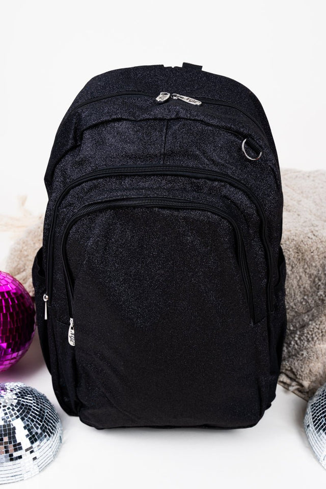 NGIL Black Glitz & Glam Living Large Backpack - Wholesale Accessory Market