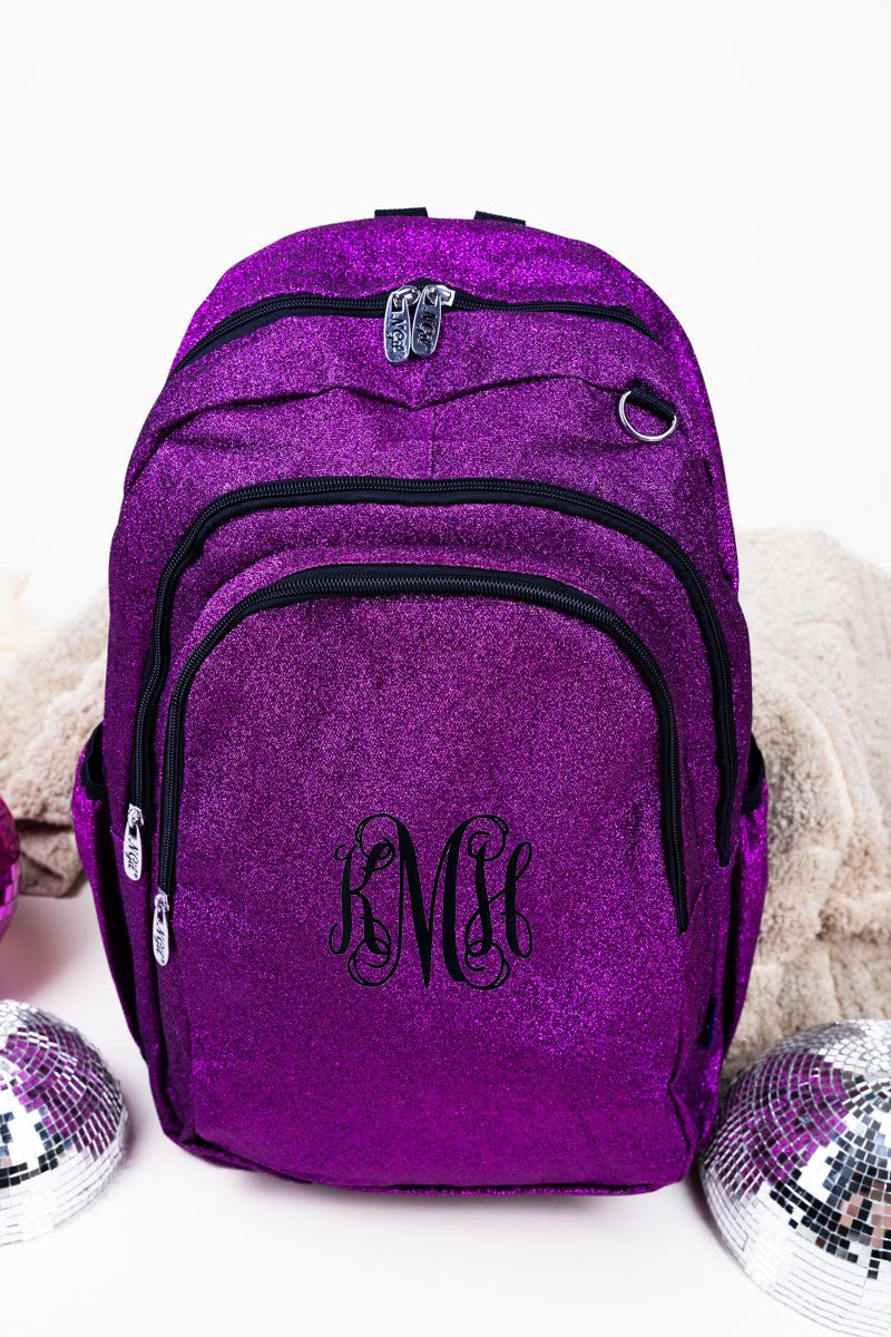 NGIL Purple Glitz & Glam Living Large Backpack - Wholesale Accessory Market