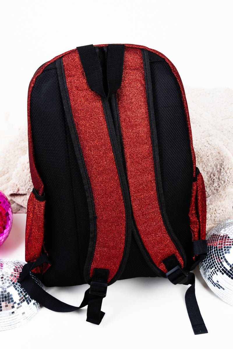 NGIL Red Glitz & Glam Living Large Backpack - Wholesale Accessory Market