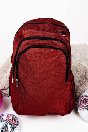 NGIL Red Glitz & Glam Living Large Backpack - Wholesale Accessory Market