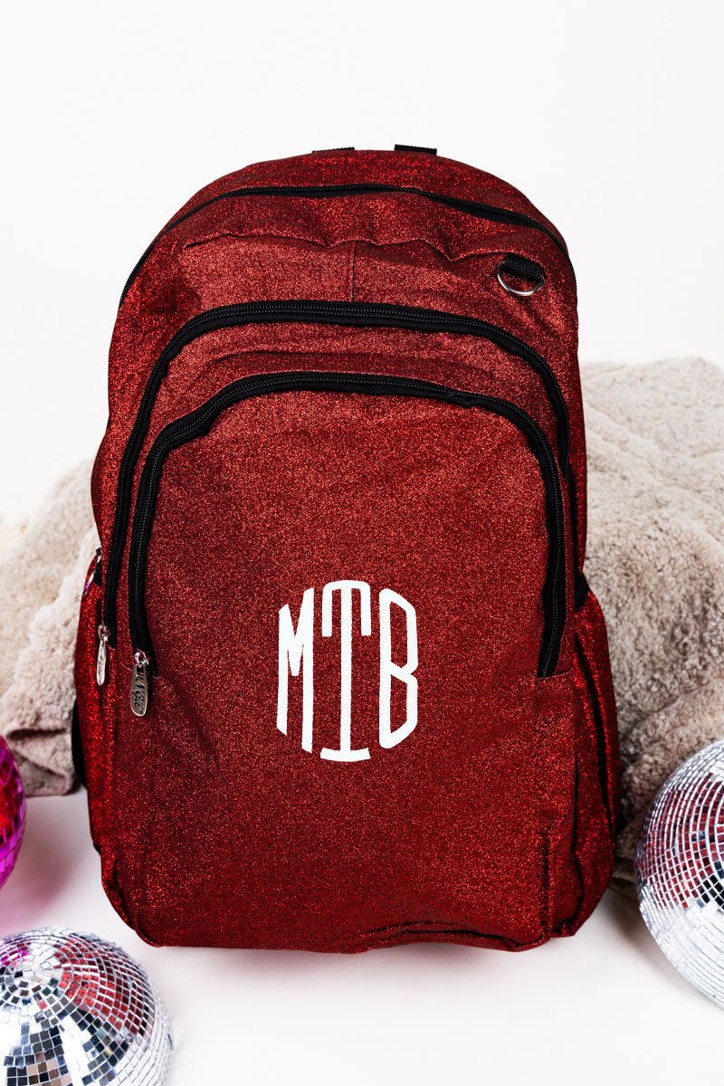 NGIL Red Glitz & Glam Living Large Backpack - Wholesale Accessory Market