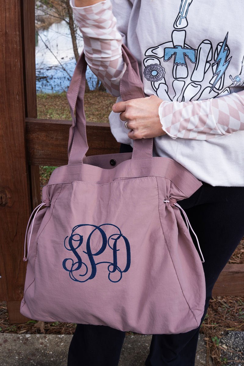 NGIL Pink Shoreview Side Cinched Tote Bag - Wholesale Accessory Market