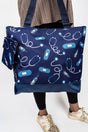 NGIL Code Blue with Navy Trim Tote Bag - Wholesale Accessory Market