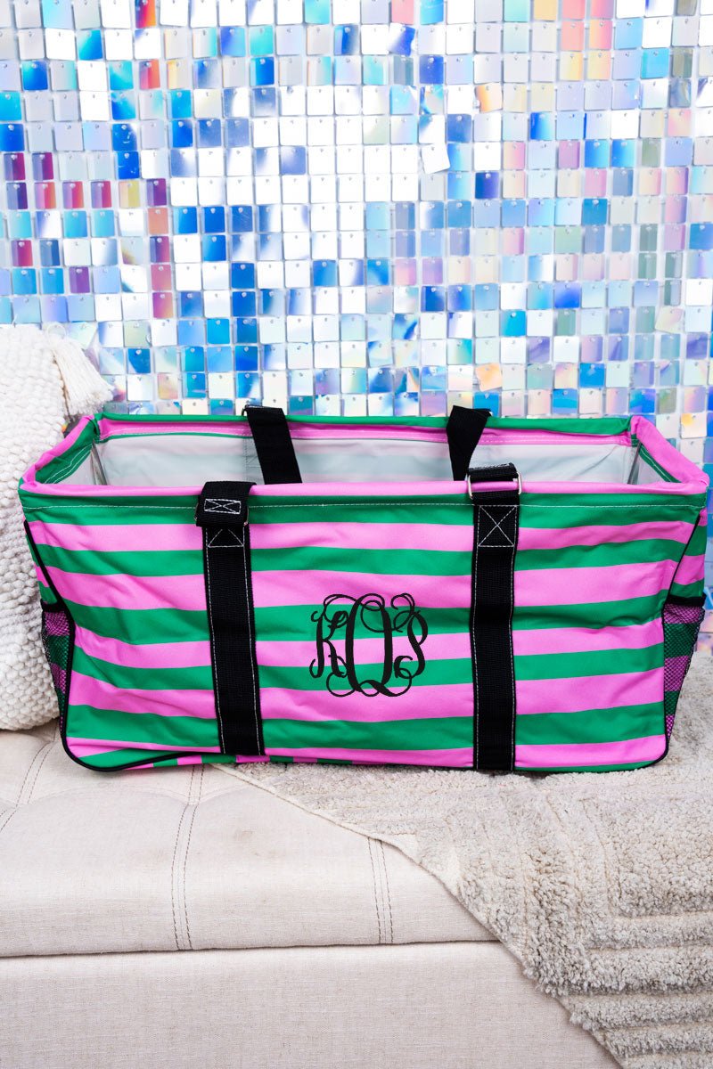 NGIL Bubblegum Bands Collapsible Haul - It - All Basket with Mesh Pockets - Wholesale Accessory Market