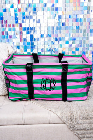 NGIL Bubblegum Bands Collapsible Haul - It - All Basket with Mesh Pockets - Wholesale Accessory Market