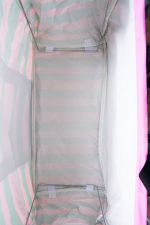 NGIL Bubblegum Bands Collapsible Haul - It - All Basket with Mesh Pockets - Wholesale Accessory Market