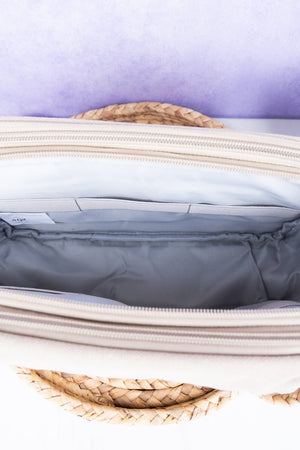 NGIL Beige Travel Ready Toiletry Bag - Wholesale Accessory Market