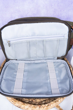 NGIL Green Travel Ready Toiletry Bag - Wholesale Accessory Market