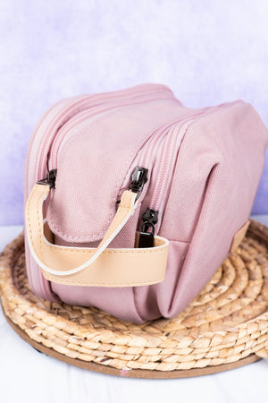 NGIL Pink Travel Ready Toiletry Bag - Wholesale Accessory Market