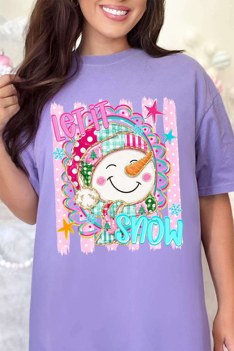 Snow Much Sass Comfort Colors Adult Ring-Spun Cotton Tee