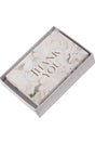 Ivory Rose Wedding Thank You Note Card Set - Wholesale Accessory Market