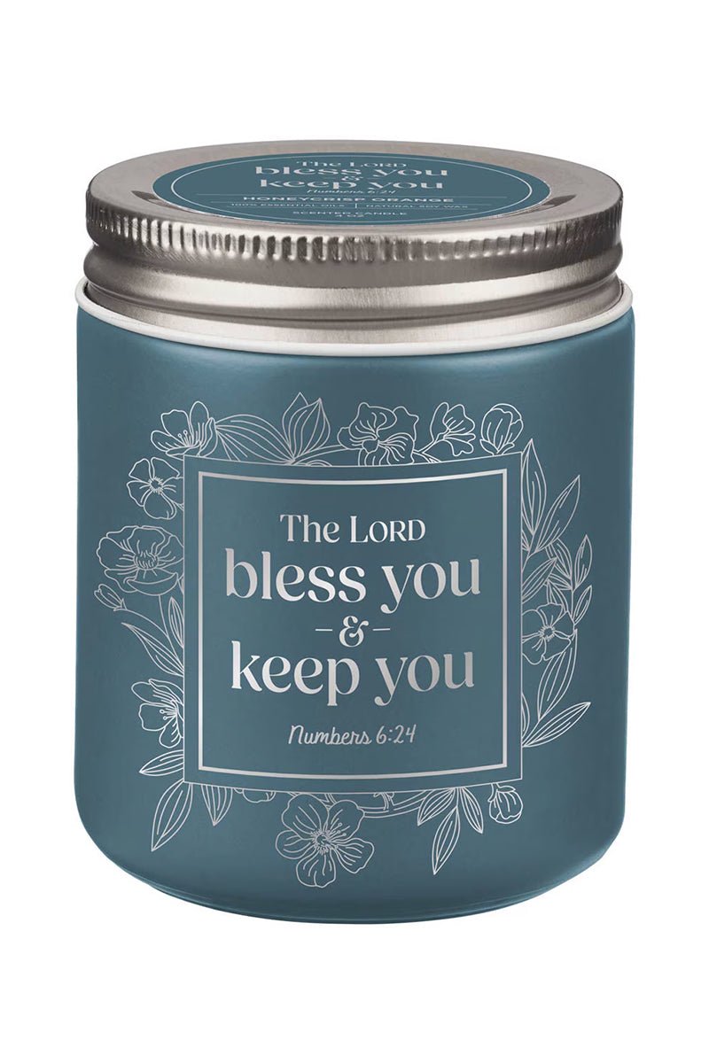 Bless You and Keep You Honeycrisp Orange Scented Candle - Wholesale Accessory Market