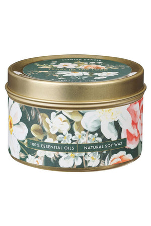 Trust in the Lord Rosemary and Mint Scented Candle Tin - Wholesale Accessory Market