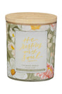 He Restores My Soul Calming Breeze Scented Candle - Wholesale Accessory Market