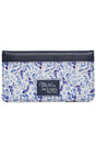 Trust in the Lord Blue Botany Faux Leather Checkbook Wallet - Wholesale Accessory Market