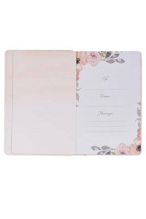 Godly Wisdom For Women White Faux Leather Devotional - Wholesale Accessory Market