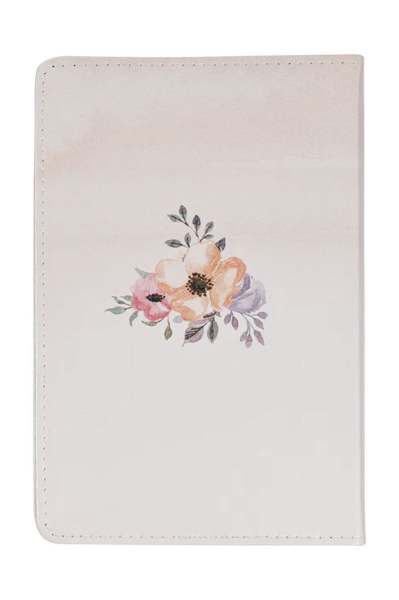 Godly Wisdom For Women White Faux Leather Devotional - Wholesale Accessory Market