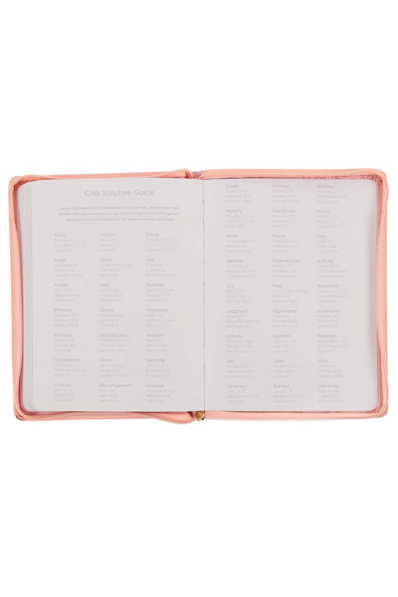 2025 I Can Do Everything Pink Zippered 18 Month Daily Planner - Wholesale Accessory Market