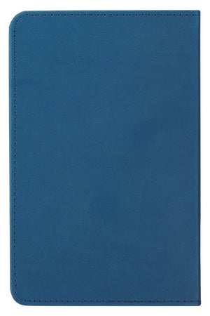 101 Prayers to Cope with Depression Blue Faux Leather Book - Wholesale Accessory Market