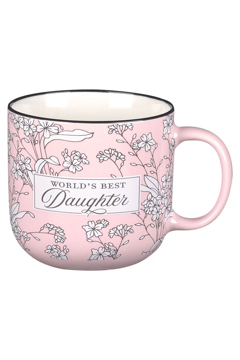 World's Best Daughter Pink Mug - Wholesale Accessory Market